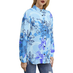 Women’s Floral Print Button-Up Shirt – Elegant, Breezy & Versatile