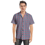 Men's Checkered Short Sleeve Shirt