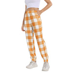 Women's Checkered Jogger Sweatpants