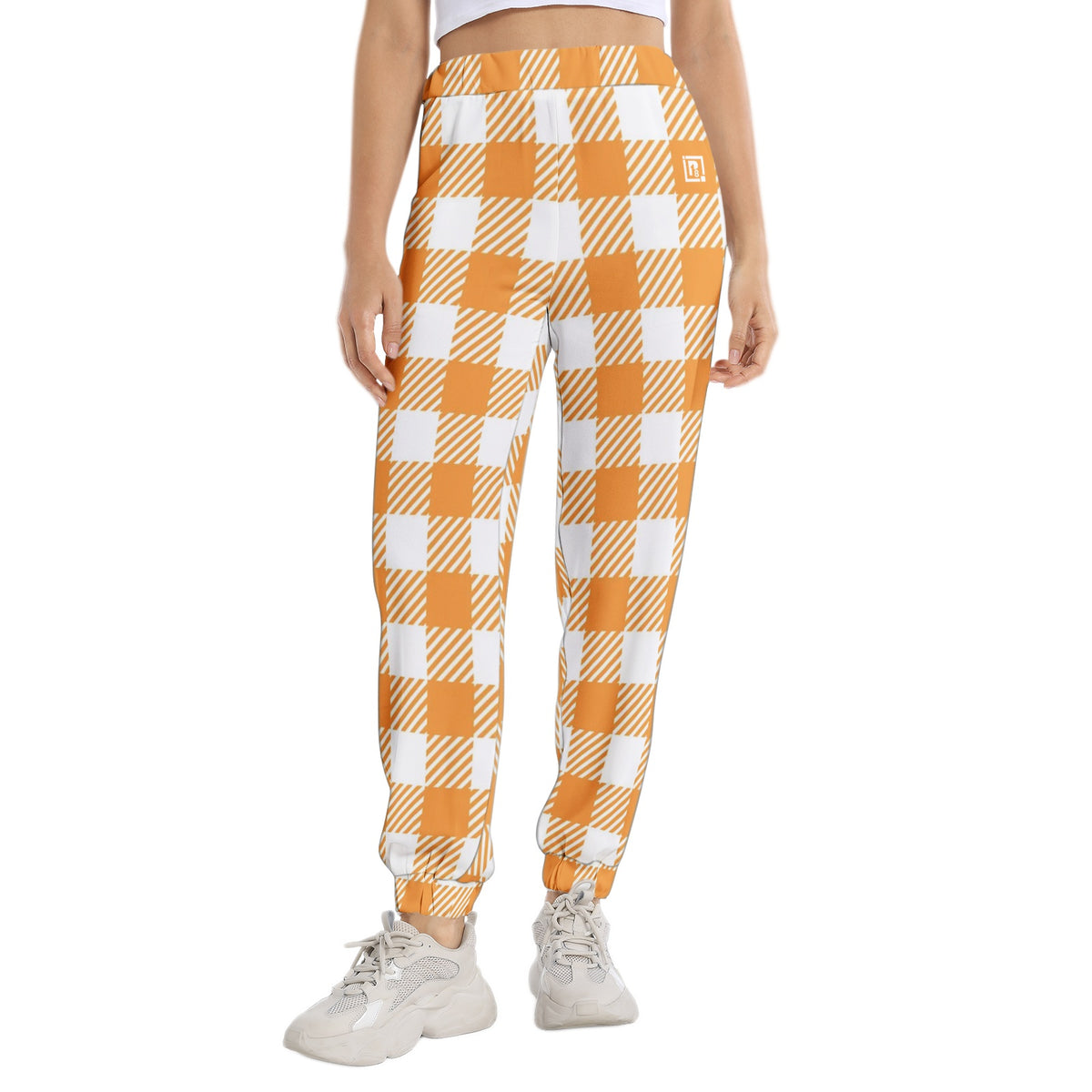 Women's Checkered Jogger Sweatpants