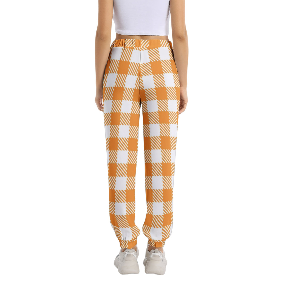 Women's Checkered Jogger Sweatpants
