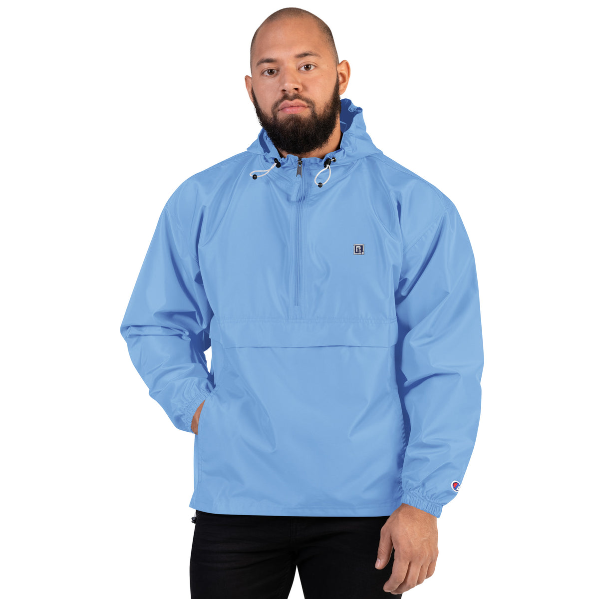 Men’s Lightweight Hooded Windbreaker Jacket