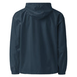 Men’s Navy Blue Hooded Windbreaker