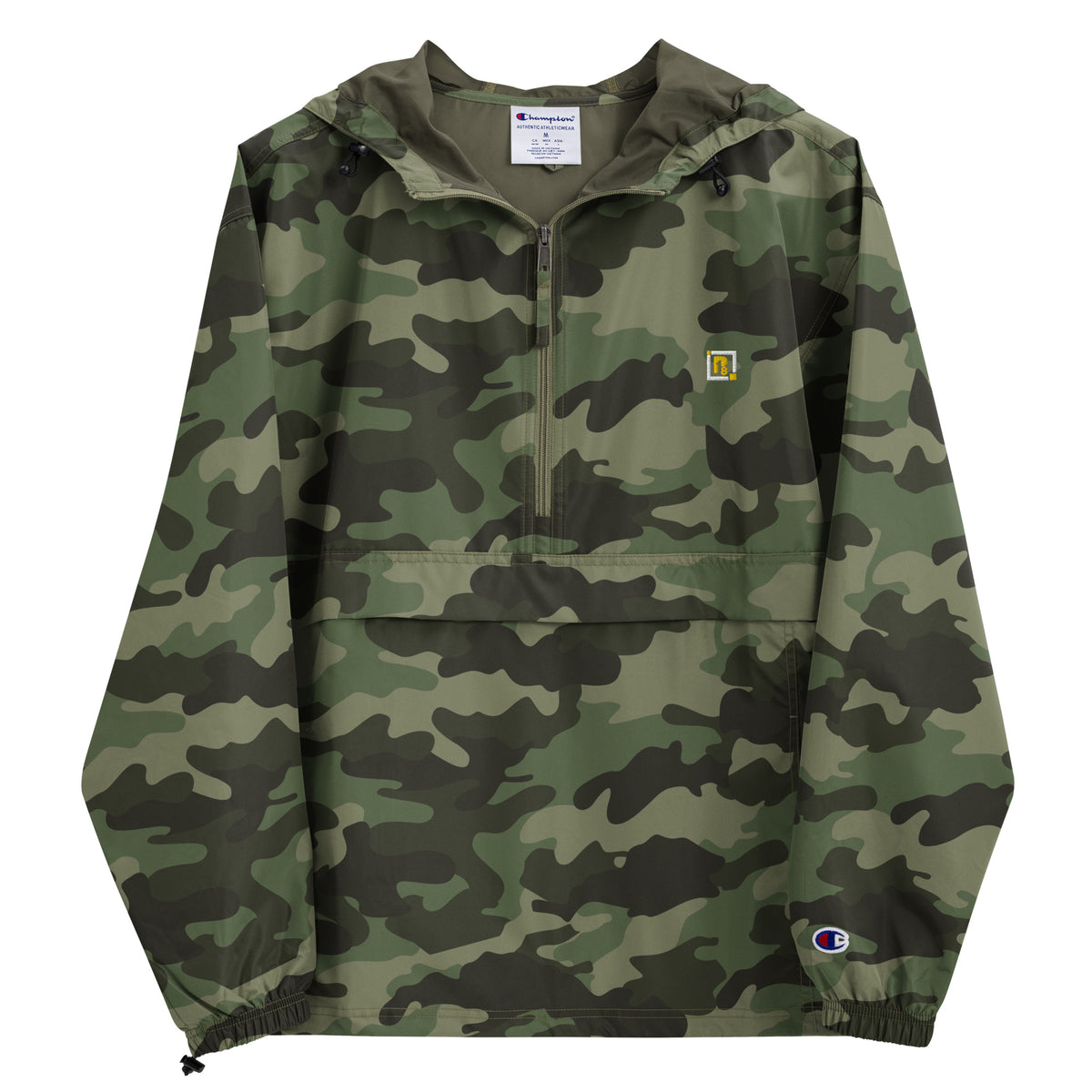 Women's Camo Windbreaker Jacket