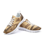 Men’s Geometric Pattern Athletic Sneakers