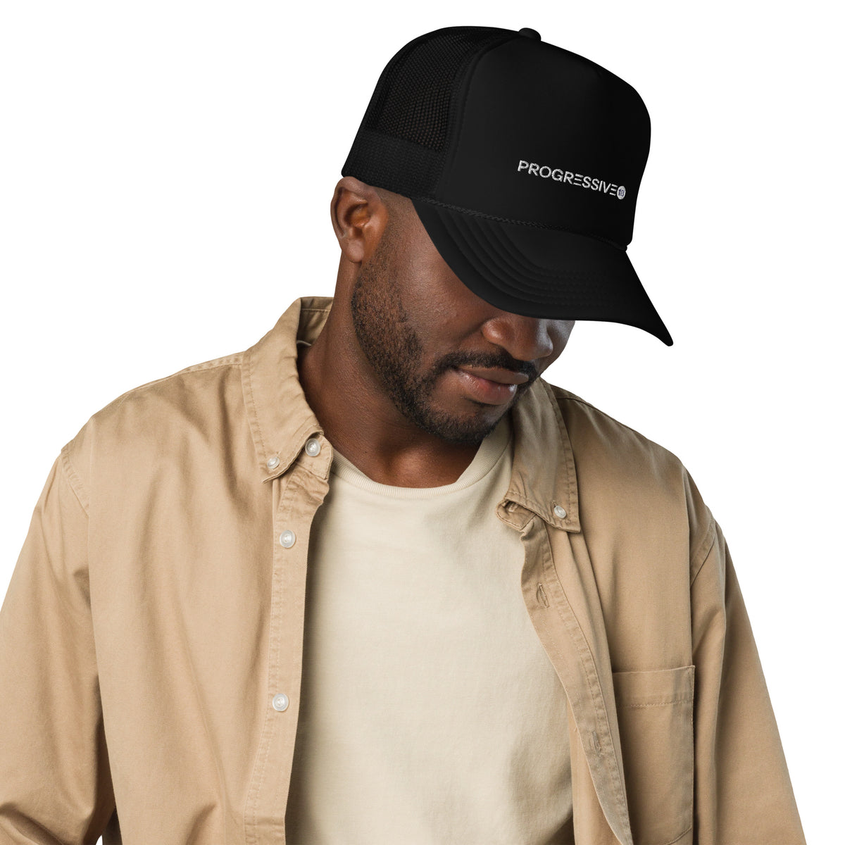 Progressive18 Embroidered Trucker Cap