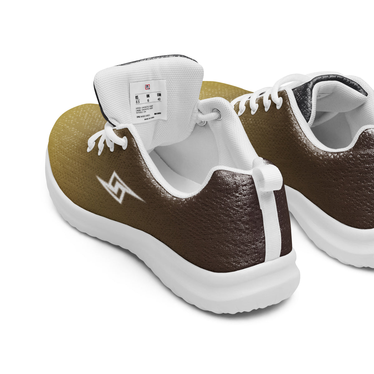 Men’s Gold-Brown Gradient Sneakers