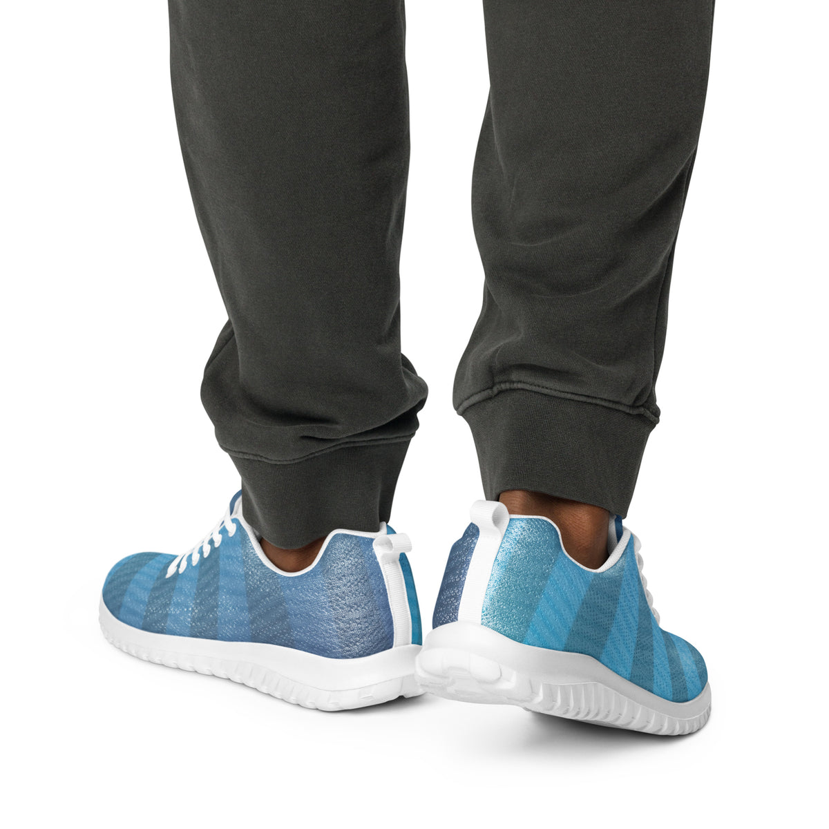 Men’s Blue Gradient Running Sneakers