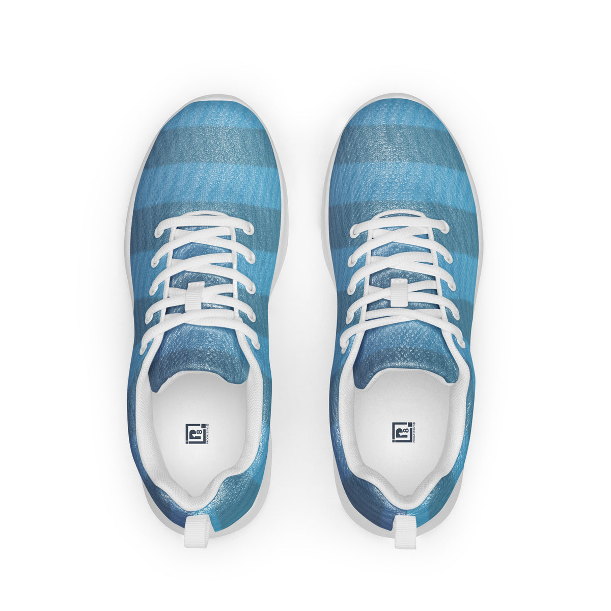 Men’s Blue Gradient Running Sneakers
