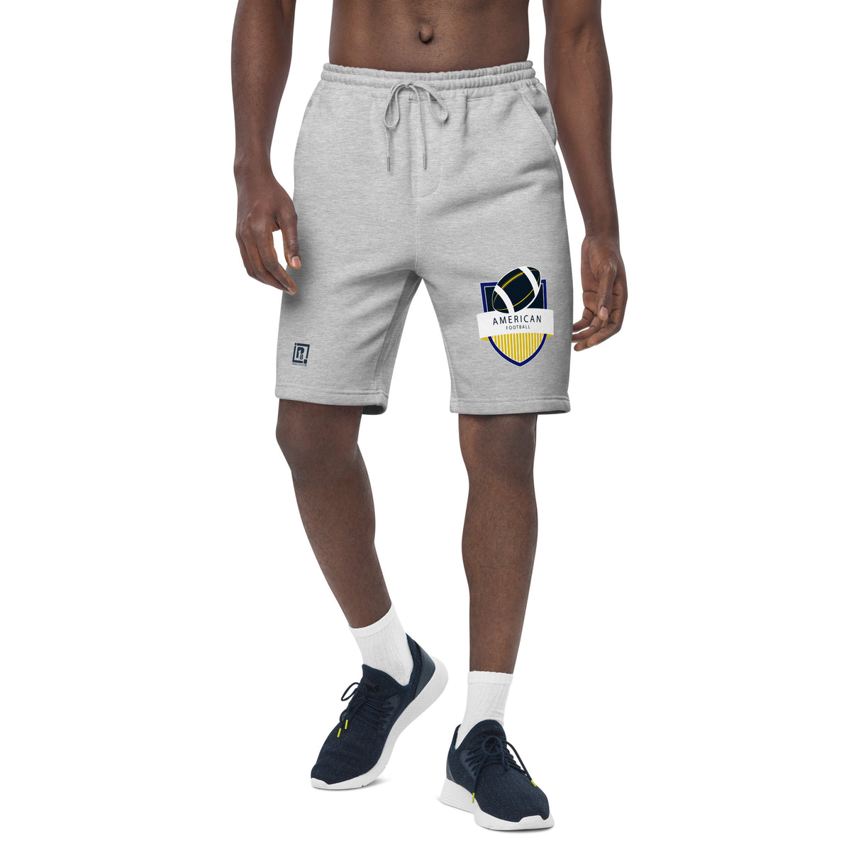 Men’s American Football Graphic Sweat Shorts – Comfortable & Sporty