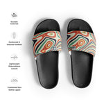 Women's Psychedelic Print Slide Sandals