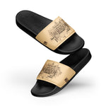 Men’s Stylish Reminder Print Slides