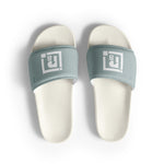 Men's Minimalist Gray Slide Sandals