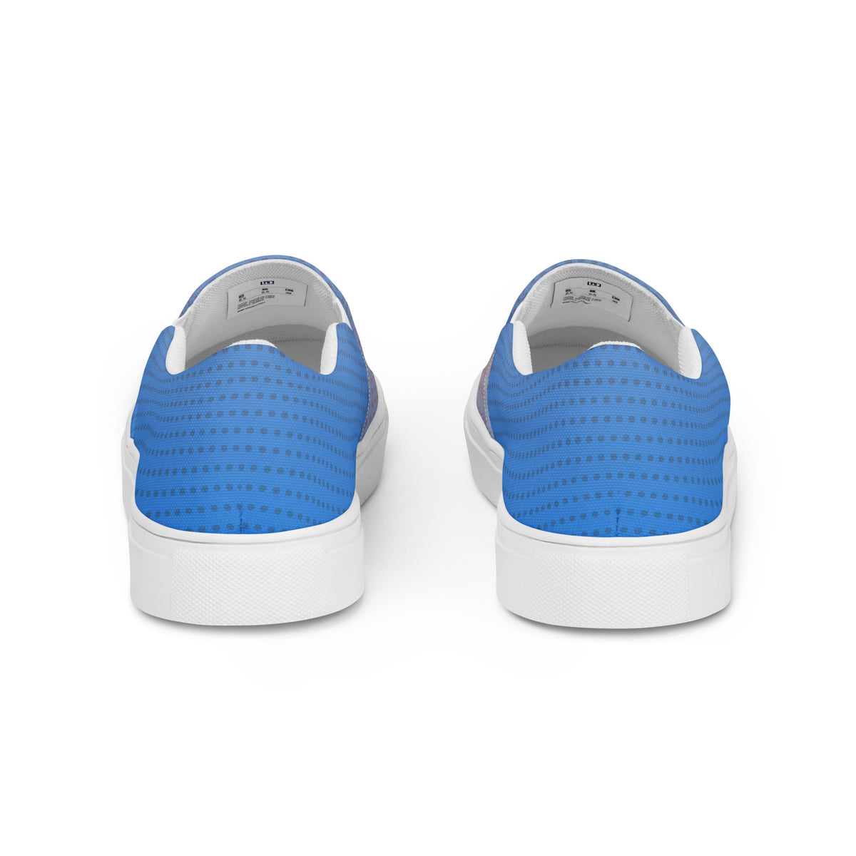 Men's Blue Gradient Slip-On Shoes