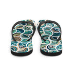 Men’s Artistic Print Flip-Flops