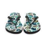 Men’s Artistic Print Flip-Flops