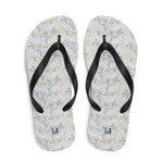 Women's Pastel Garden Flip Flops