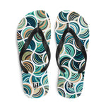Men’s Artistic Print Flip-Flops