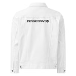 Men’s White Denim Jacket – Classic & Versatile