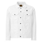 Men’s White Denim Jacket – Classic & Versatile