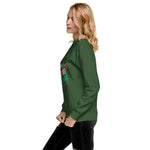 Women's Green "Let's Get Married" Graphic Sweatshirt