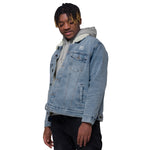 Men’s Sherpa-Lined Denim Jacket – Classic, Warm & Stylish