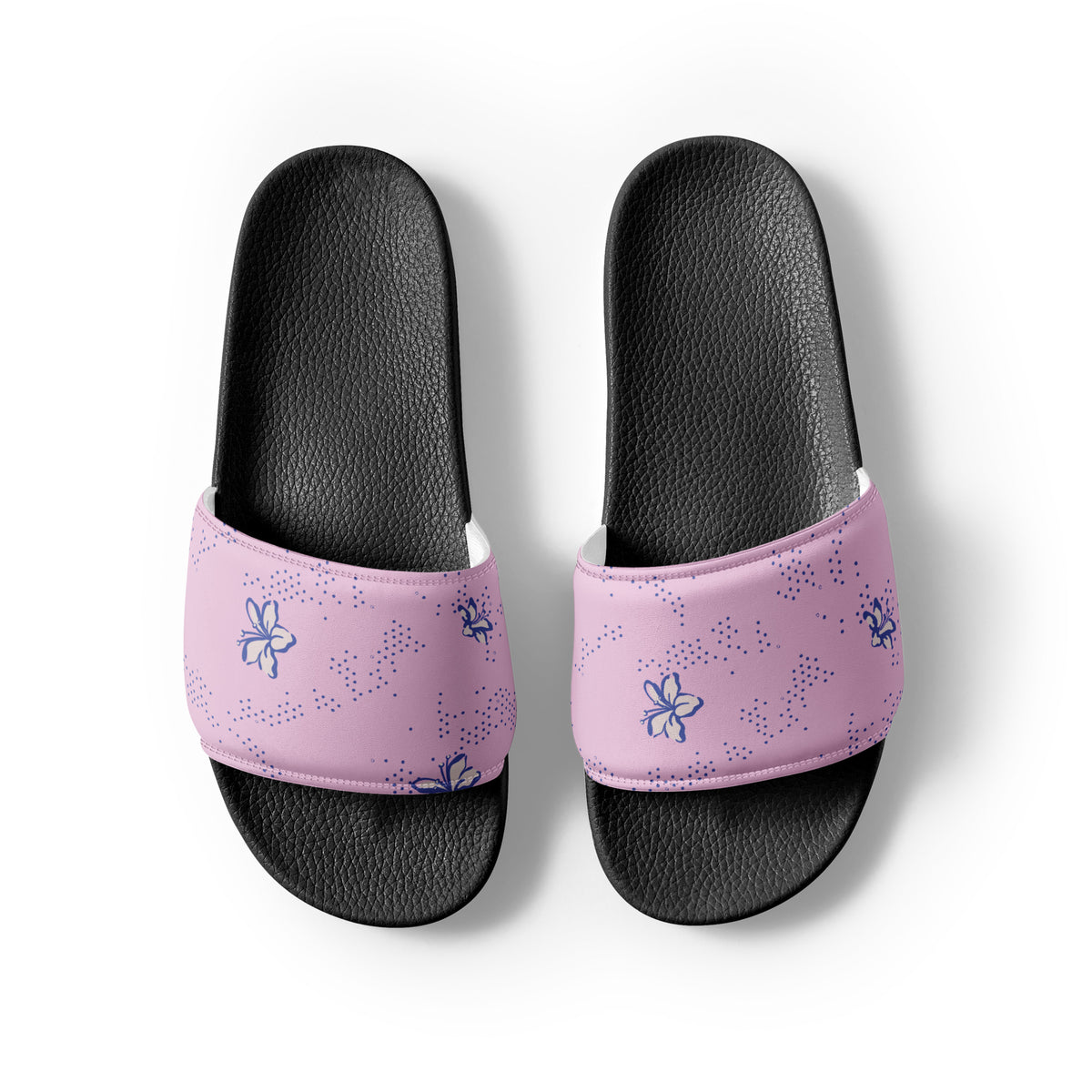 Women's Lavender Bee Slide Sandals