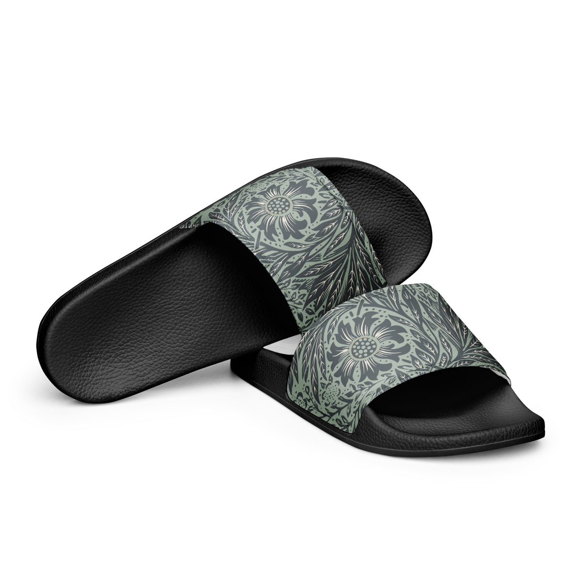 Women's Botanical Mandala Slide Sandals