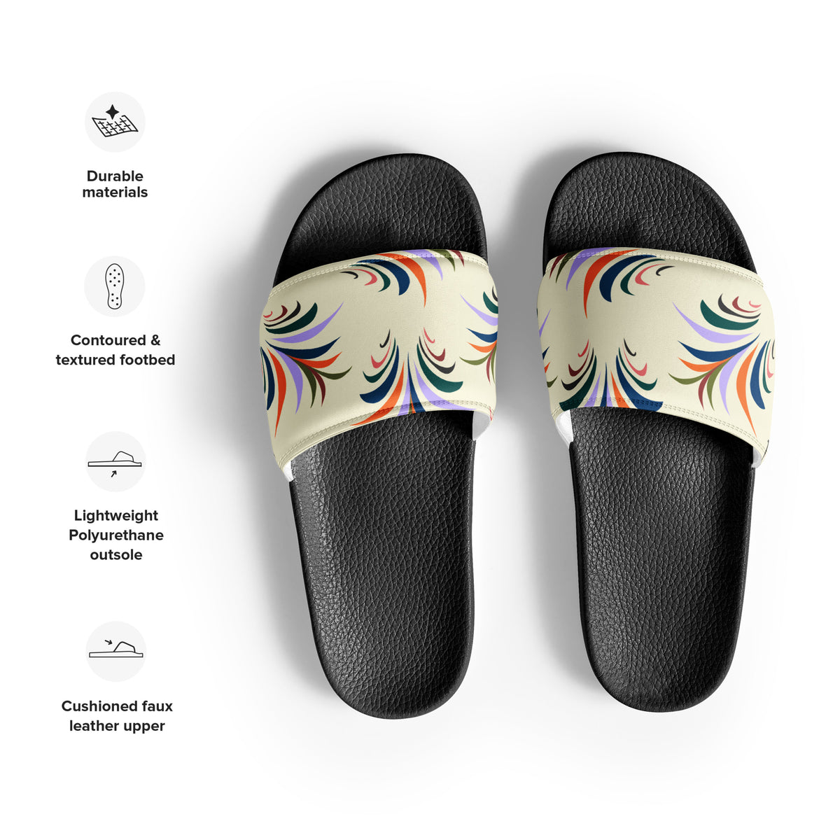 Women's Tropical Burst Slide Sandals