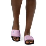 Women's Lavender Bee Slide Sandals