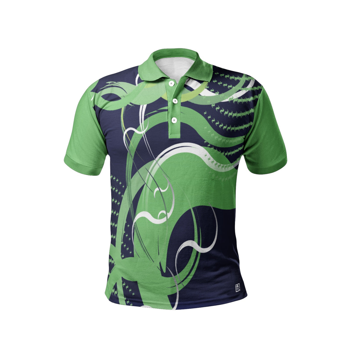 Men's All-Over-Print Polo Shirts