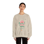 Women's "Unplug Unplug" Floral Sweatshirt