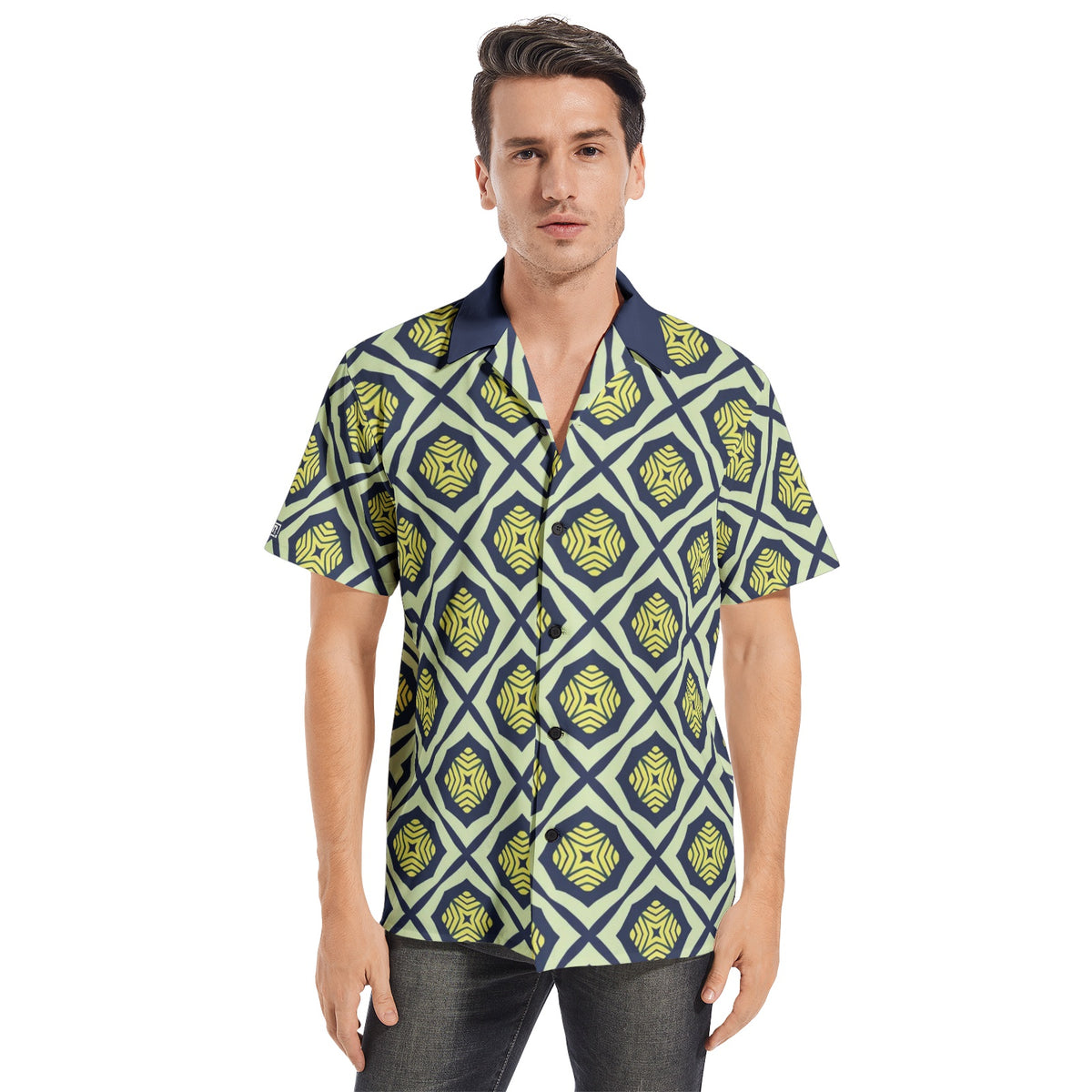 Men's All-over print Short Sleeve Shirts