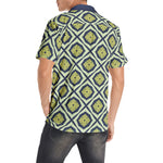 Men’s Short Sleeve Geometric Printed Shirt