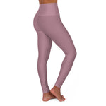 Women's Mauve High-Waist Leggings