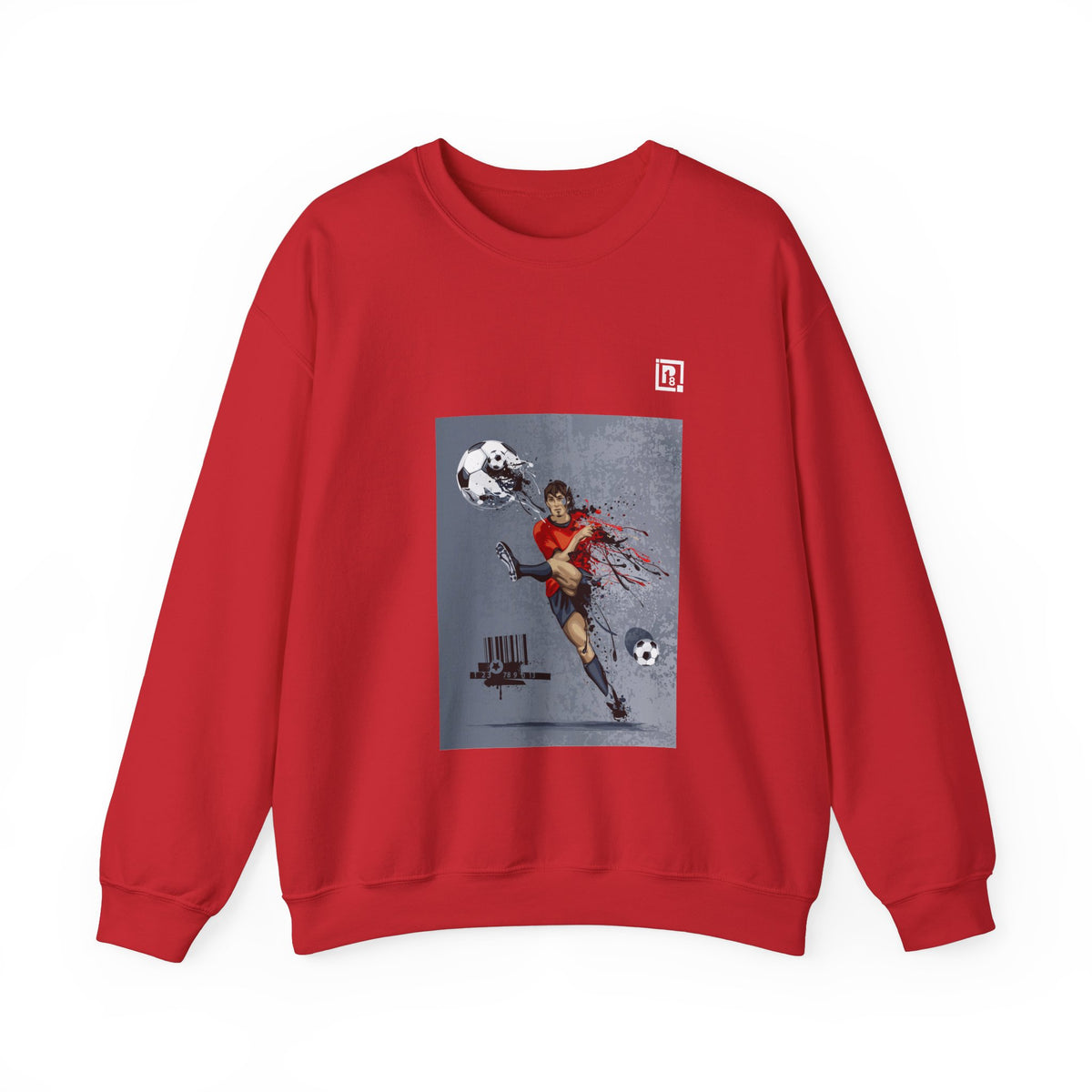 Unisex Heavy Blend Football Lovers Crew Neck Sweatshirt