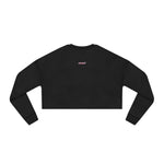 Women's "Just A Girl Who Loves Flowers" Cropped Sweatshirt