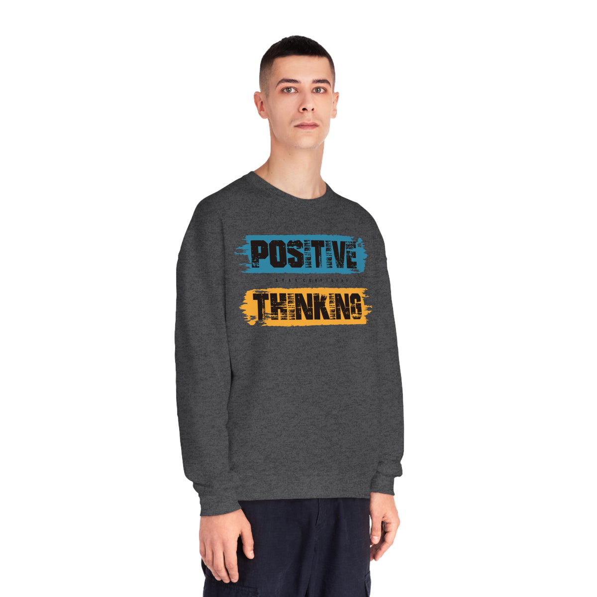 Men's Full Sleeve Graphic Crew Neck Sweatshirt