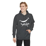 Men's Full Sleeve Printed Hooded Sweatshirt - "Smile" Graphic Design