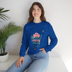 Women's "Unplug Unplug" Floral Sweatshirt