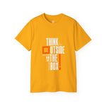 Think Out of The Box Graphic Multiple Printed Cotton T-Shirt For Men