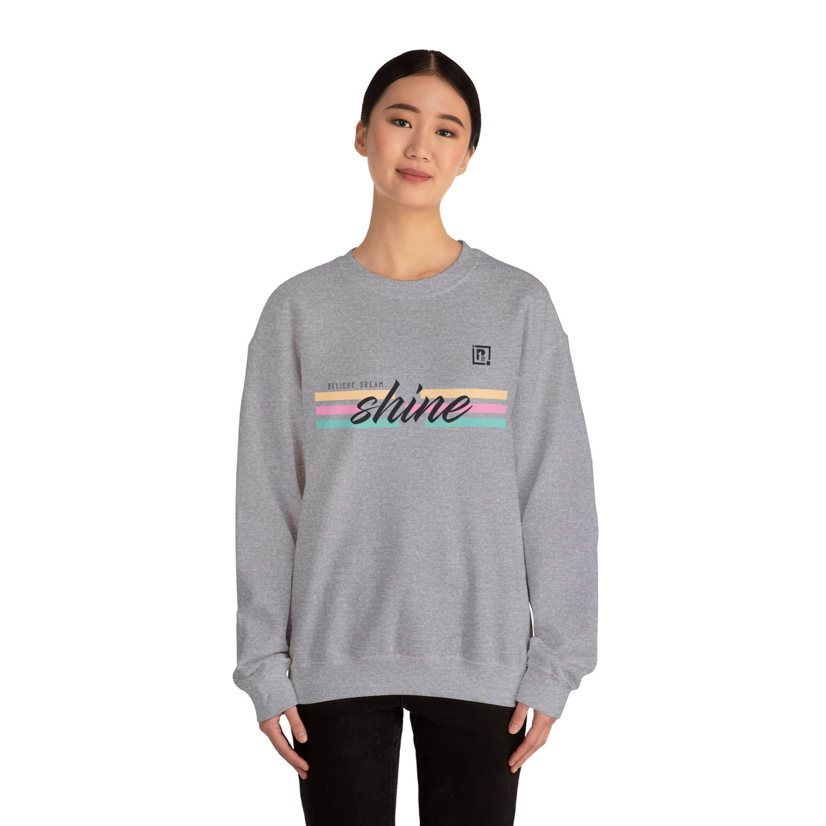 Unisex Heavy Blend™ Women's Shine Crewneck Sweatshirt