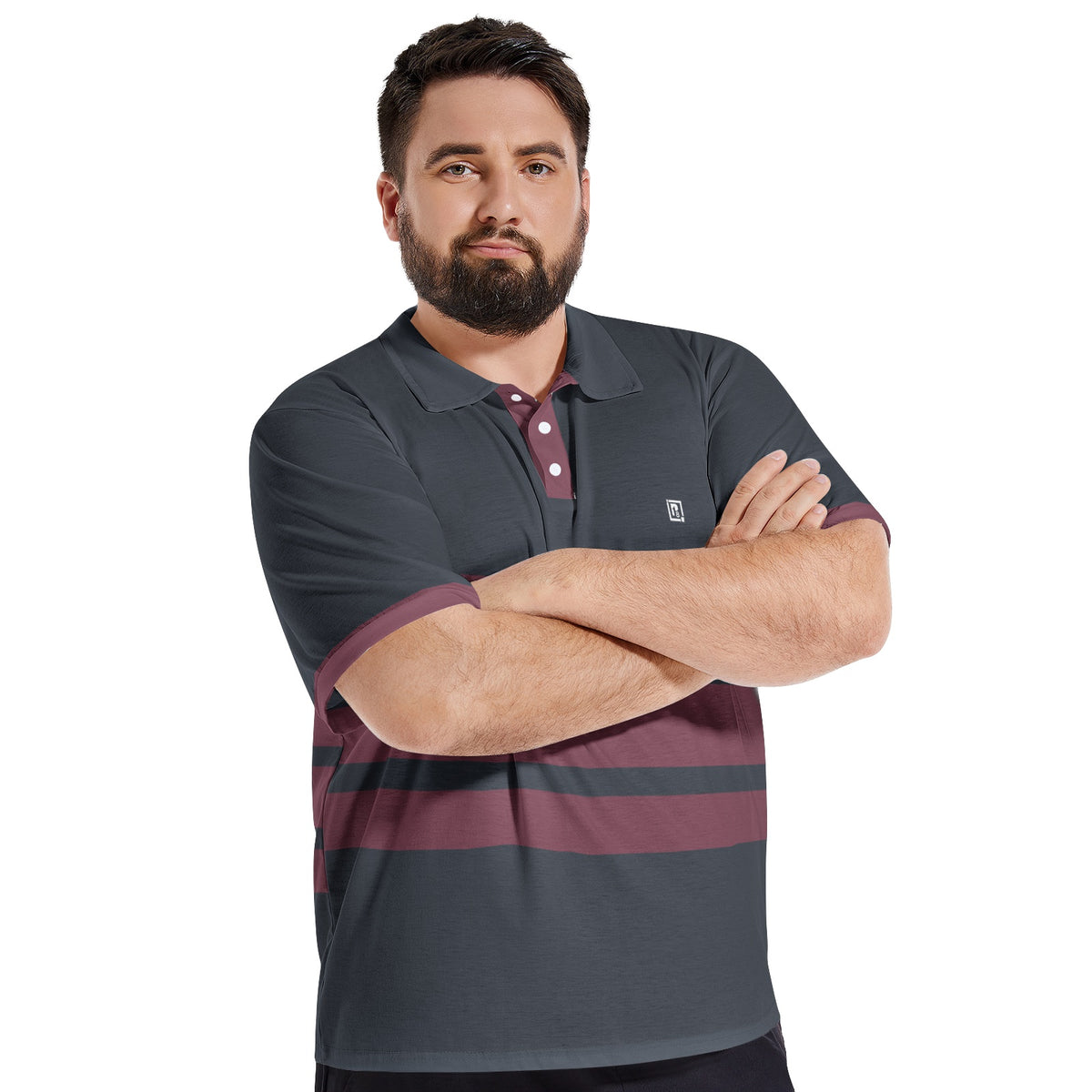 Men's All-Over-Print Polo Shirts