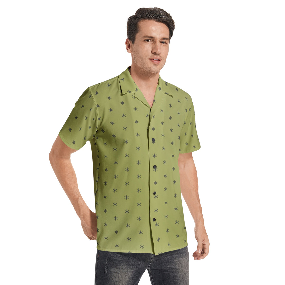 Men's All-over print Short Sleeve Shirts