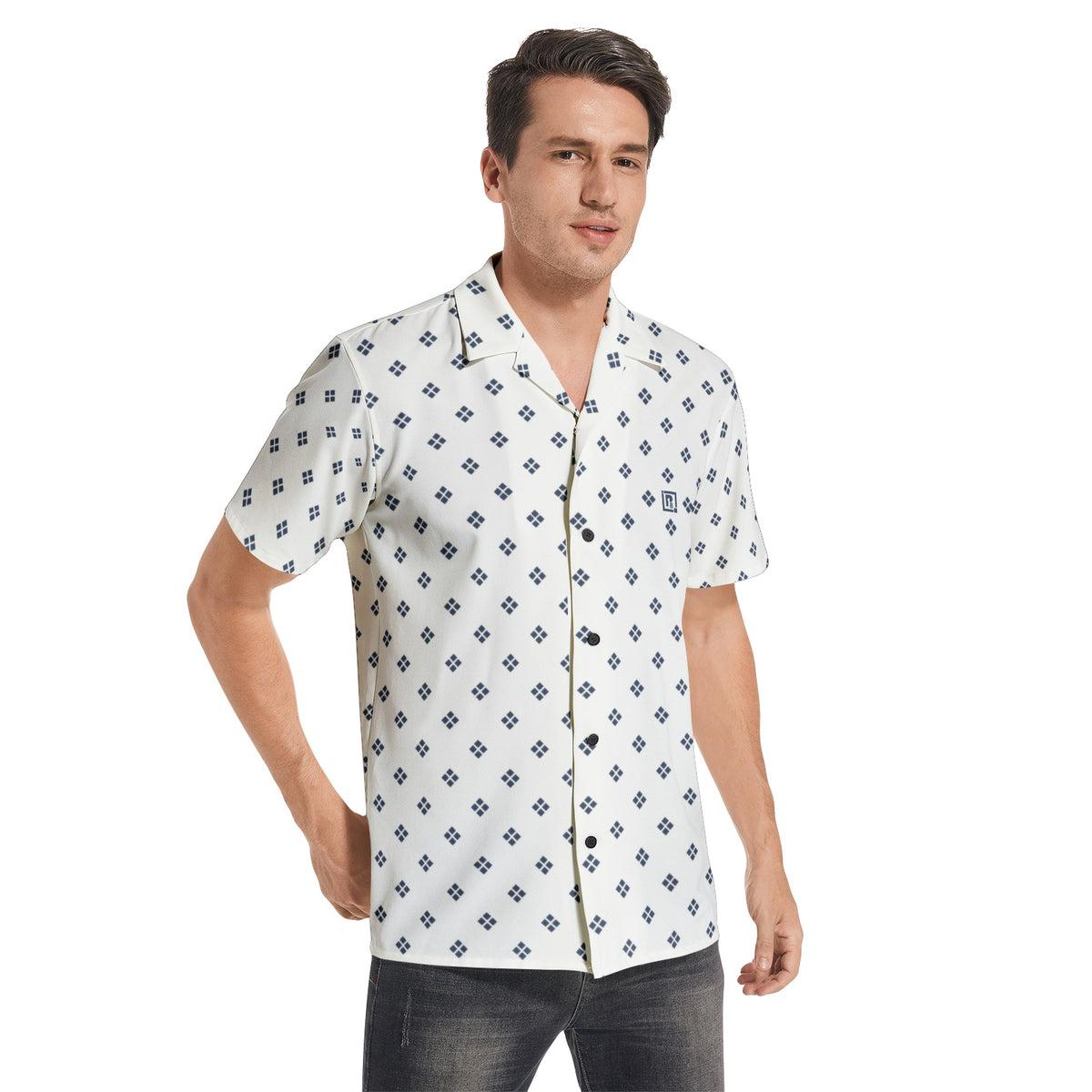 Men's All-over print Short Sleeve Shirts