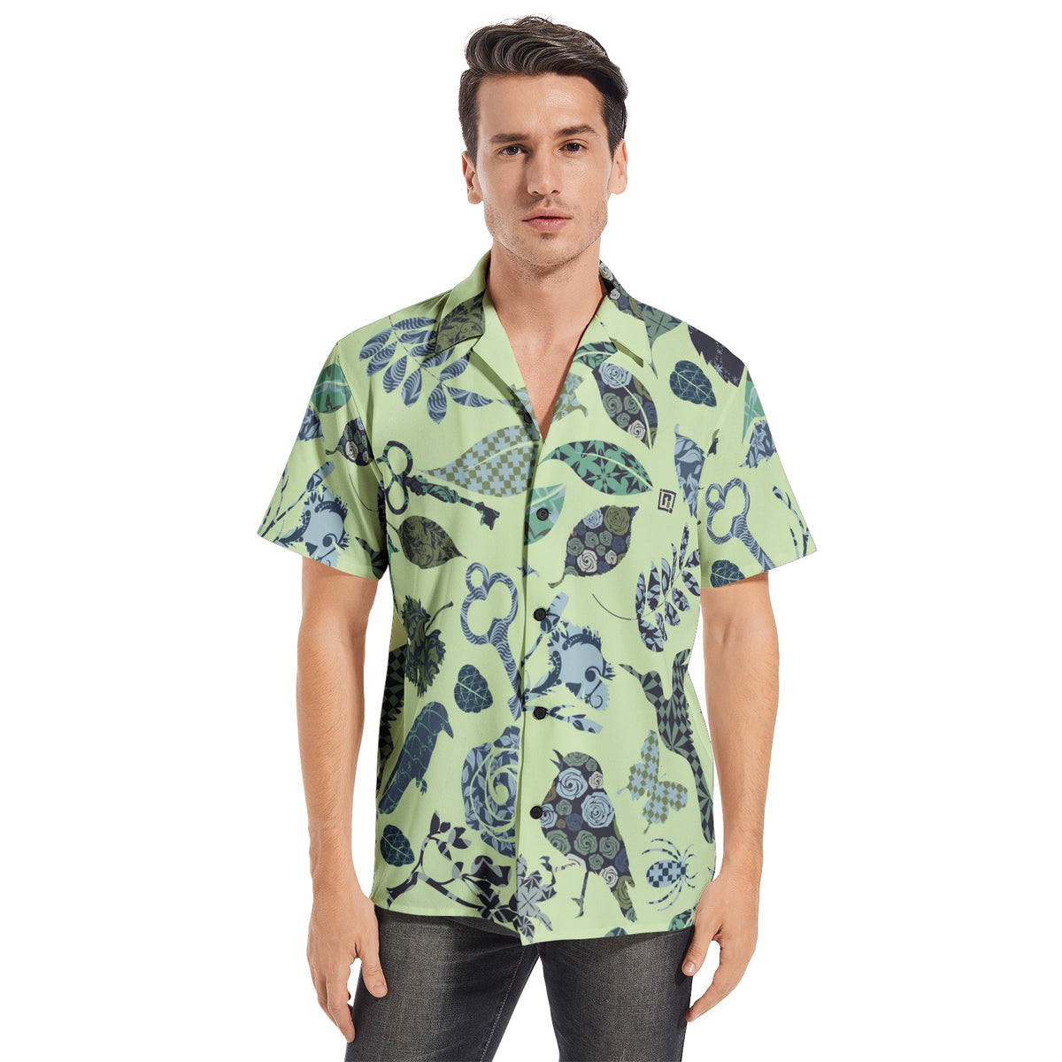 Men's All-over print Short Sleeve Shirts