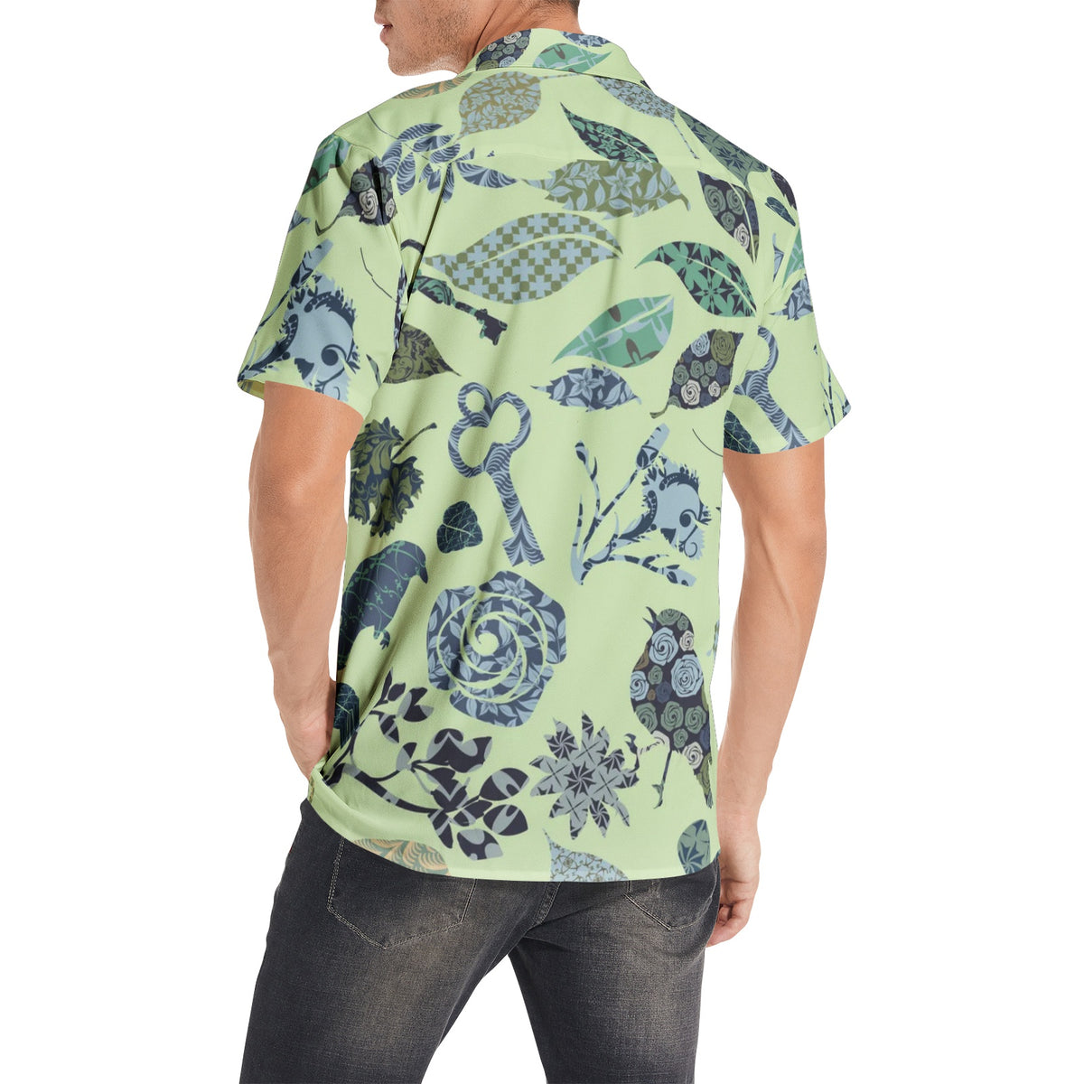 Men's All-over print Short Sleeve Shirts