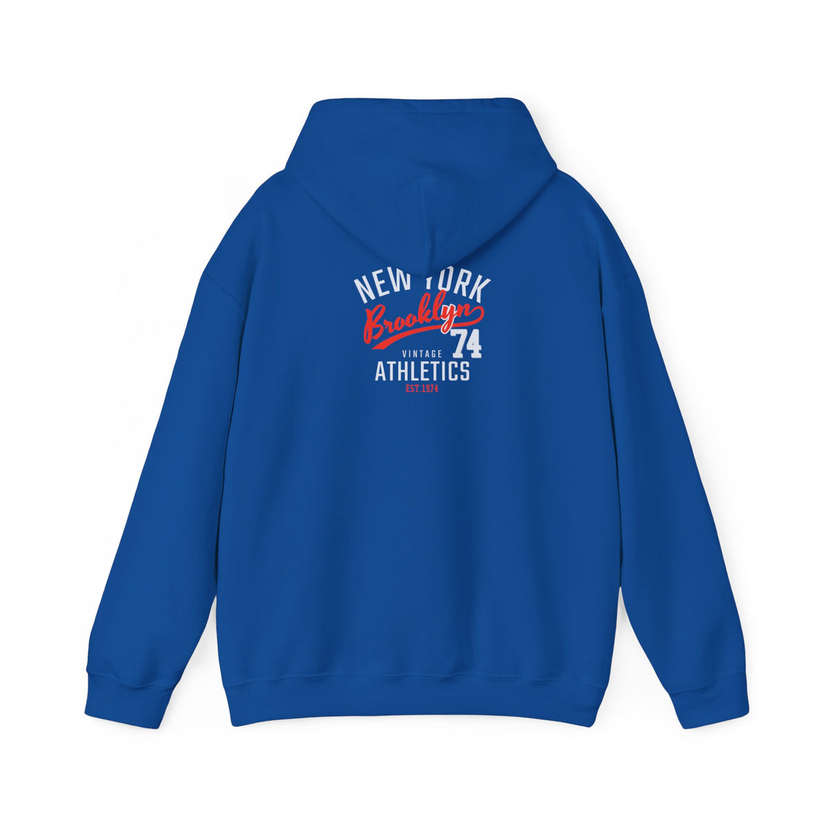 Men's Full Sleeve Brooklyn Athletics Graphic Hooded Sweatshirts