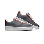 Men's Gray & Brown Casual Sneakers
