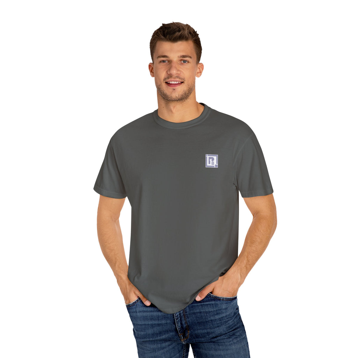 Black Cotton Relaxed Fit Sports T-Shirt for Men